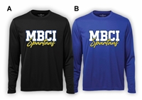 MBCI Spartans Athletics ATC Long Sleeve Tee Script Logo