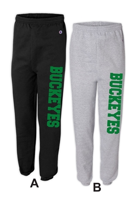 Miles Mac Buckeyes Print Champion Sweatpant