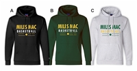 Miles Mac Basketball Printed Champion Hood