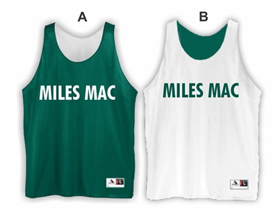 Miles Mac Basketball Printed Reversable Jersey