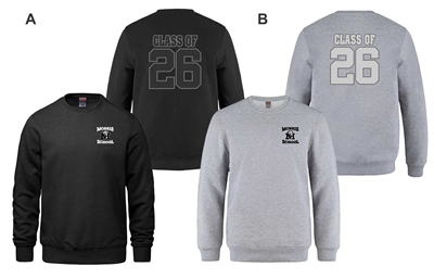 Morris Mavericks Grad Fleece Crew