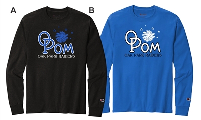 Oak Park Pom Champion Long Sleeve