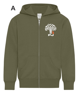 Pacific Junction School ATC Youth Full Zip