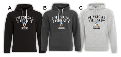 Physical Therapy Full Front Logo Hood