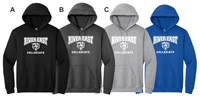 River East Collegiate Gildan Cotton Hood