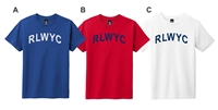 RLWYC KOI Youth Ring Spun Tee w/RLWYC Logo