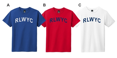RLWYC KOI Youth Ring Spun Tee w/RLWYC Logo