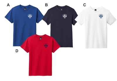 RLWYC KOI Youth Ring Spun Tee w/Crest Logo