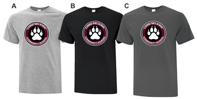 Lord Selkirk School ATC Cotton Tee Circle Logo