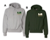 SJR School Apparel Reverse Weave Hood