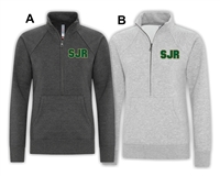 SJR School Apparel 1/2 Zip Ladies' Sweatshirt