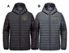 SJR High School Hockey Quilted Hooded Jacket