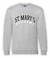 SMA Flames Champion Fleece Crew Arch Print