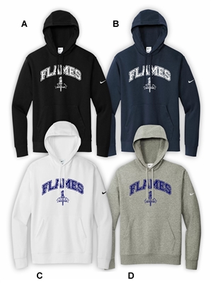 SMA Flames Nike Fleece Hood