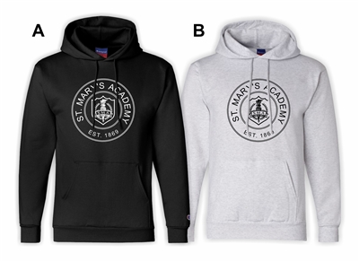 SMA Champion Fleece Hood Monaco Print