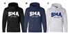 SMA Champion Fleece Hood One Colour Print