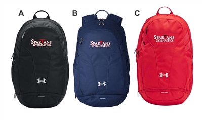 Spartans Gymnastics UA Backpack Girls Logo