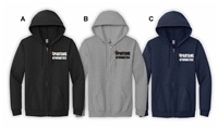 Spartans Gymnastics Fleece Full Zip Boys Logo