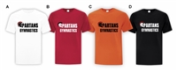 Spartans Gymnastics ATC Cotton Tee Boys Logo