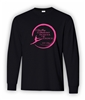 Shelley Shearer School of Dance Gildan Fleece Crew Pink Logo