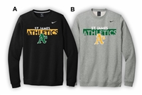 St. James A's Athletics Nike Fleece Crew