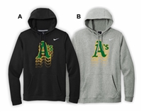 St. James A's Nike Fleece Hood A Logo