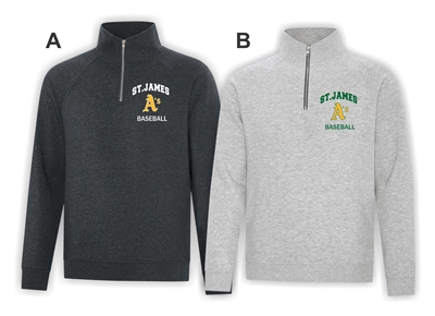 St. James A's 1/4 Zip Sweatshirt