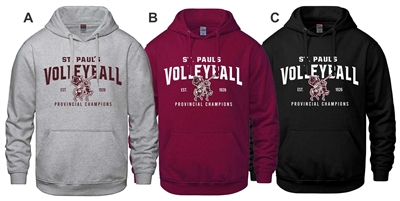 St. Paul's Volleyball Champions Fleece Hood