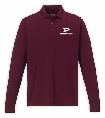 St. Pauls Cross Country Long Sleeve Polo