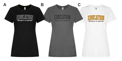 U of M Education KOI Cotton Ladies Tee