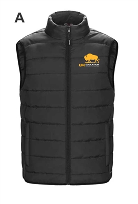 U of M Education Puffy Vest
