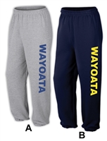 Wayoata School Youth Closed Bottom Sweats