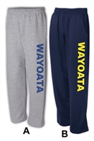 Wayoata School Youth Open Bottom Sweats