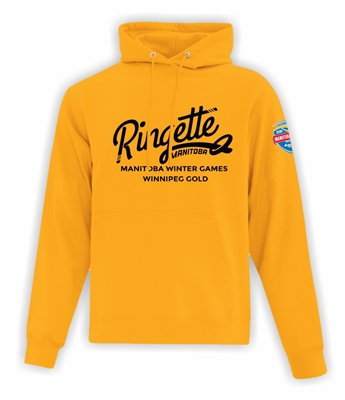 Ringette Manitoba Winnipeg Gold ATC Fleece Hood