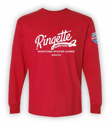 Ringette Manitoba South Gildan Long Sleeve Tee