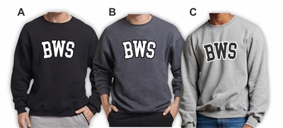 Bernie Wolfe School Russell Fleece Crewneck