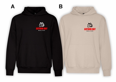 Arthur Day Wolves KOI Fleece Pullover