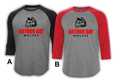 Arthur Day Wolves Baseball Jersey