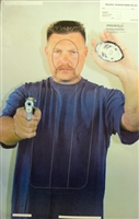 Realistic Friendly Man with Gun and Badge - Box of 100
