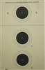 NRA Official Smallbore Rifle Target A-23/3 - Box of 250