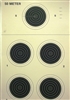 NRA Official Small bore Rifle Target  A-26 - Box of 250
