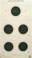 NRA Official Small bore Rifle Target  A-27 - Box of 250