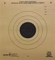 NRA Official Pistol Target  B-2 - Box of 1000