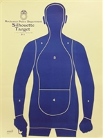 B21FSR Target - Police Qualification Silhouette - Box of 100