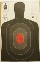 Official Police Silhouette B-27 PRO-G Target - Box of 200