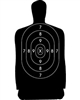 Official NRA Police Qualification Silhouette B34 Target - Box of 500