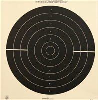 NRA Official Pistol Target  B-39 - Box of 250