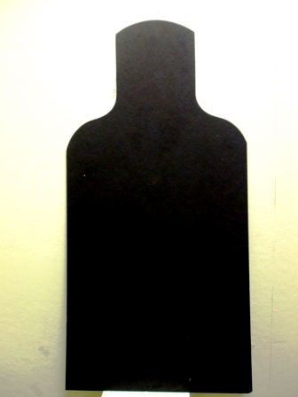 Target Bobber Silhouette BOB 3 (Cardboard) - Bundle of 100