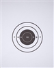 FBI Single Bullseye Paper Target - Box of 200
