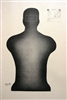 Georgia State Police Silhouette (Reduced) Training Target - Box of 200